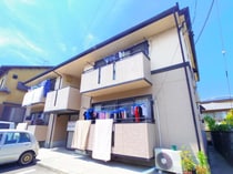 静岡鉄道静岡清水線 御門台駅 2階建 築28年の外観写真