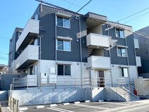 静岡鉄道静岡清水線 県立美術館前駅 3階建 築4年の外観写真