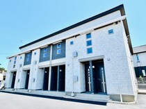 静岡鉄道静岡清水線 御門台駅 2階建 築1年の外観写真