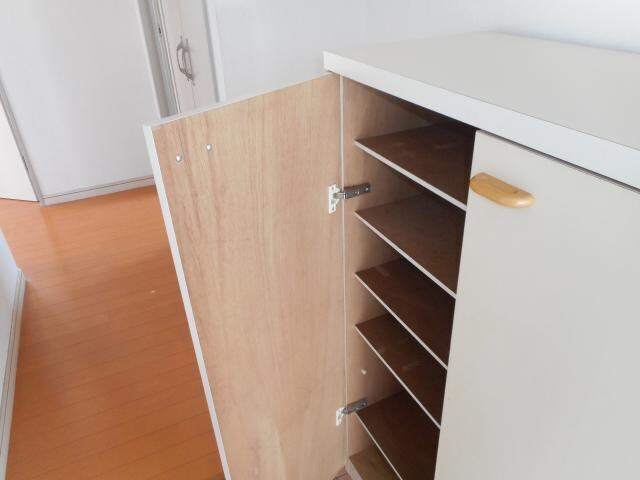 コスモスハウスの玄関周り(シューズボックス)