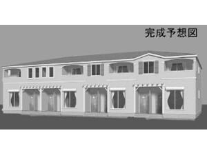 新築表町アパート外観写真