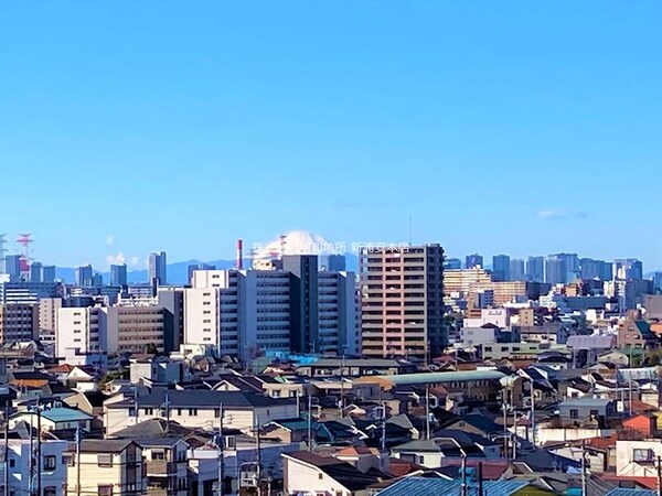 眺望(天気が良い日は富士山が望めます！)