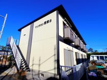 静岡鉄道静岡清水線 新清水駅 2階建 築40年の外観写真