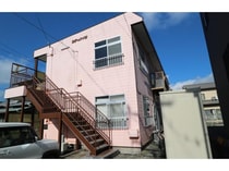 静岡鉄道静岡清水線 狐ケ崎駅 2階建 築38年の外観写真