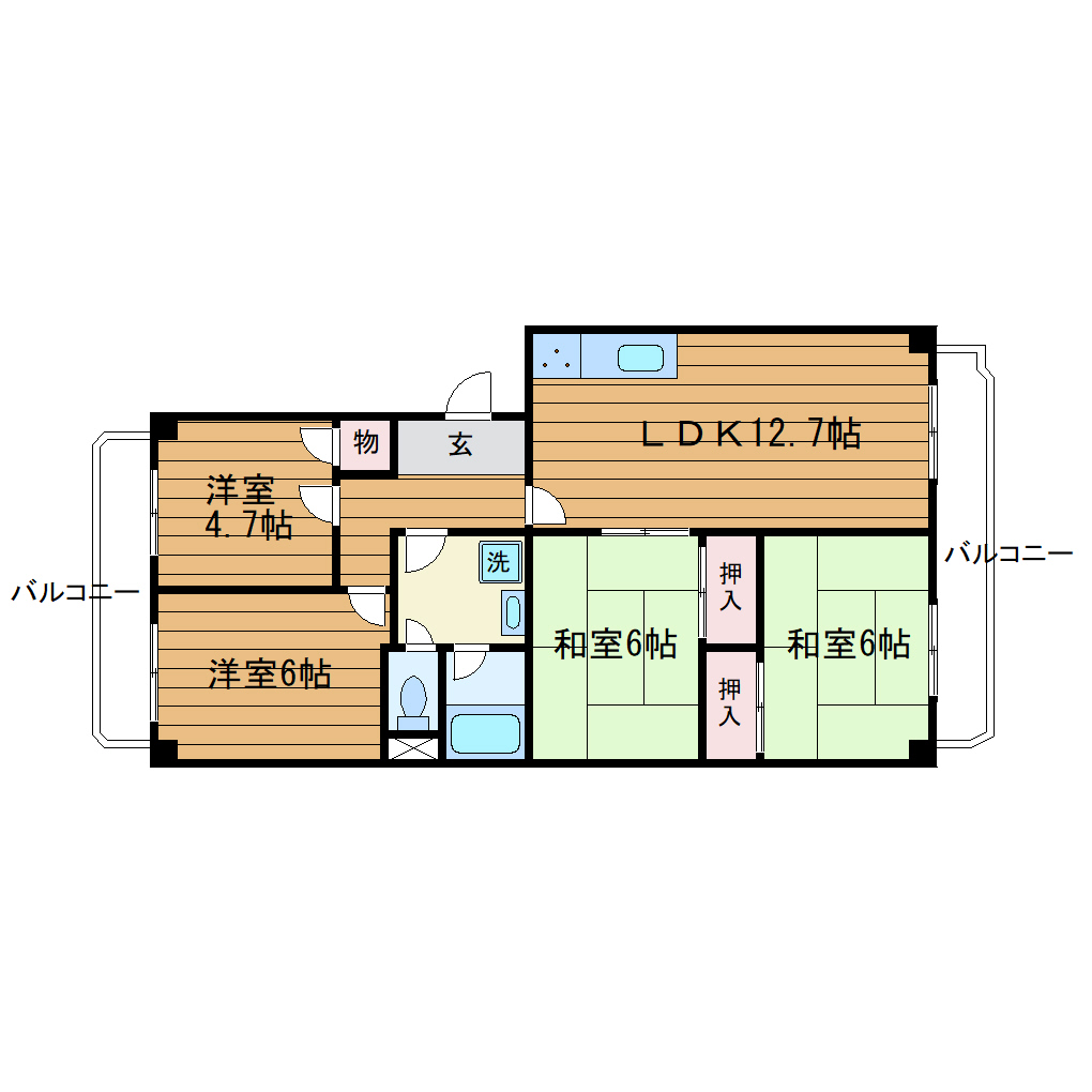 間取図