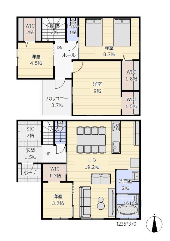 間取図