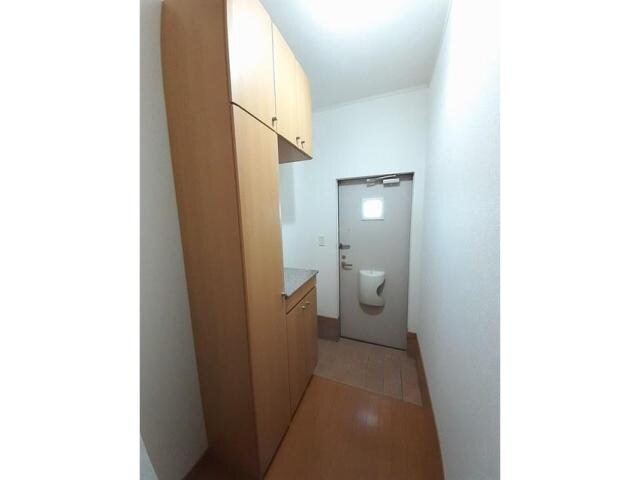 ソレイユⅠの玄関周り