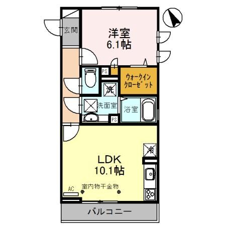 Le　Soleilの間取り図