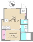 Ｊｉｙｕｇａｏｋａ　ｆｌａｔの間取図