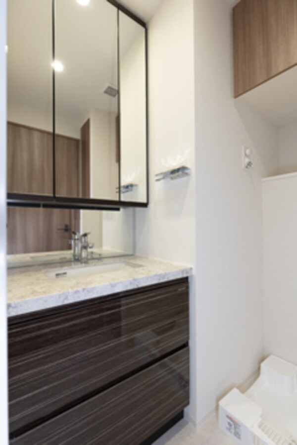 洗面・脱衣所(※写真は同タイプ住戸です。)