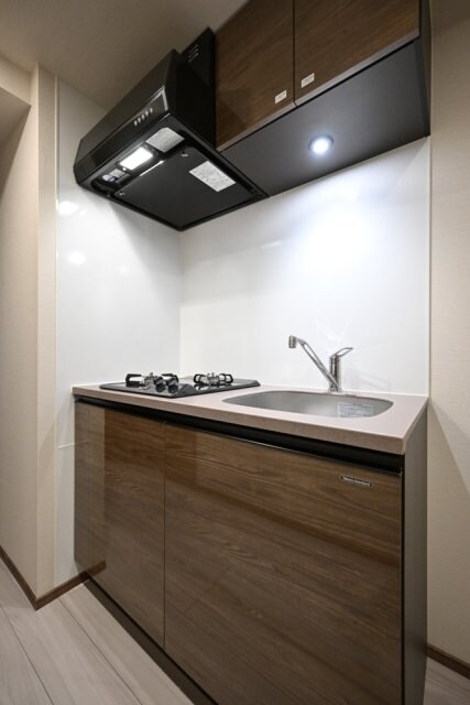 物件内観写真12　(システムキッチン（2口ガスコンロ）)