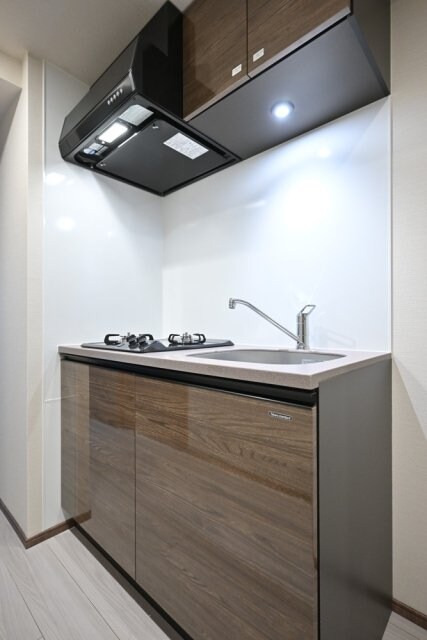 物件内観写真12　(システムキッチン（2口ガスコンロ）)