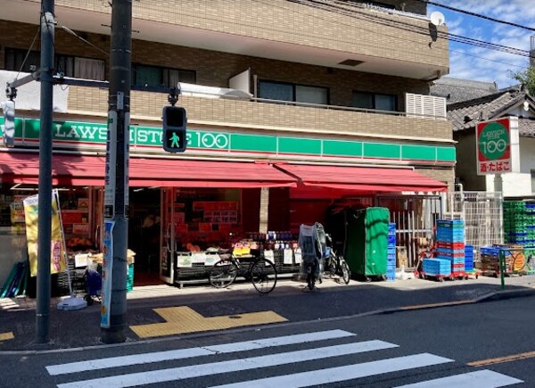 周辺環境(ローソンストア100 LS中野新橋店 678m)