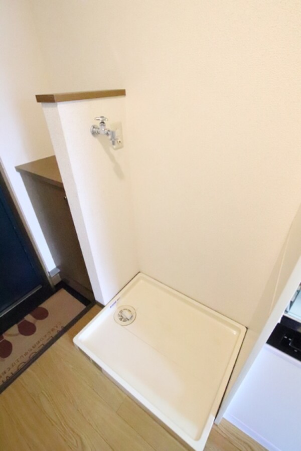 設備(室内洗濯機置き場です♪)