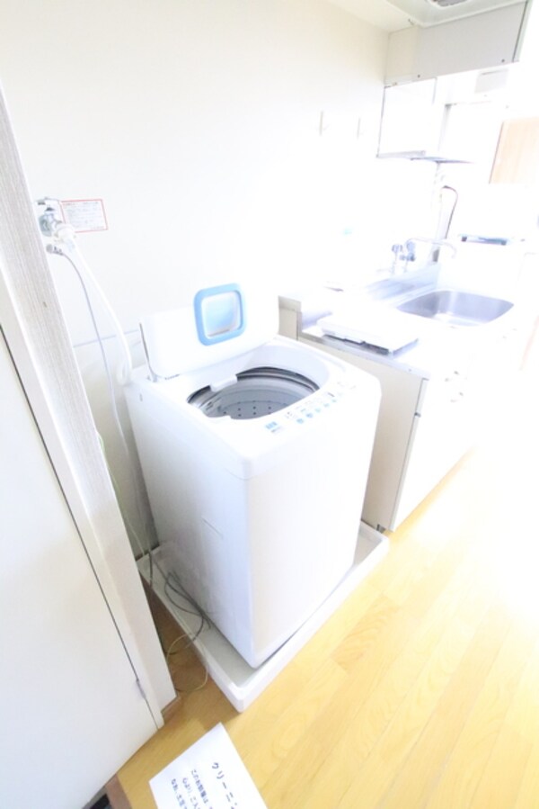 設備(洗濯機です♪)