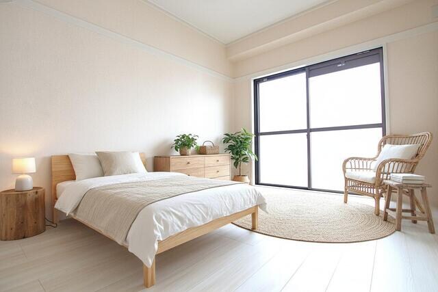 寝室(初期費用減額キャンペーン開催中♪（家具はイメージです）)