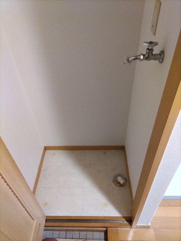設備(室内洗濯機置き場です♪)