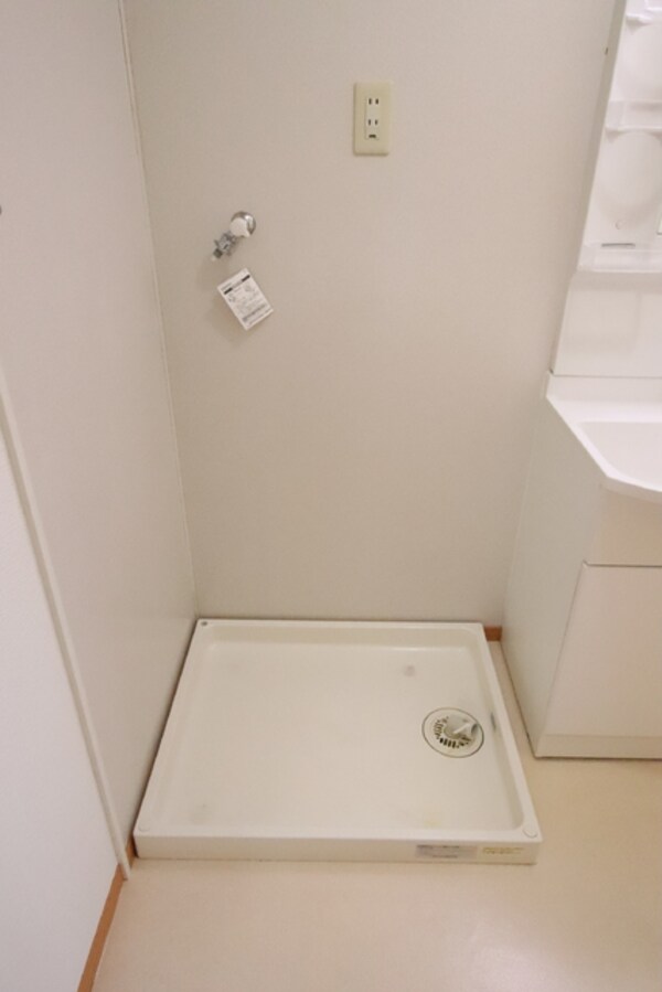 設備(室内洗濯機置き場)