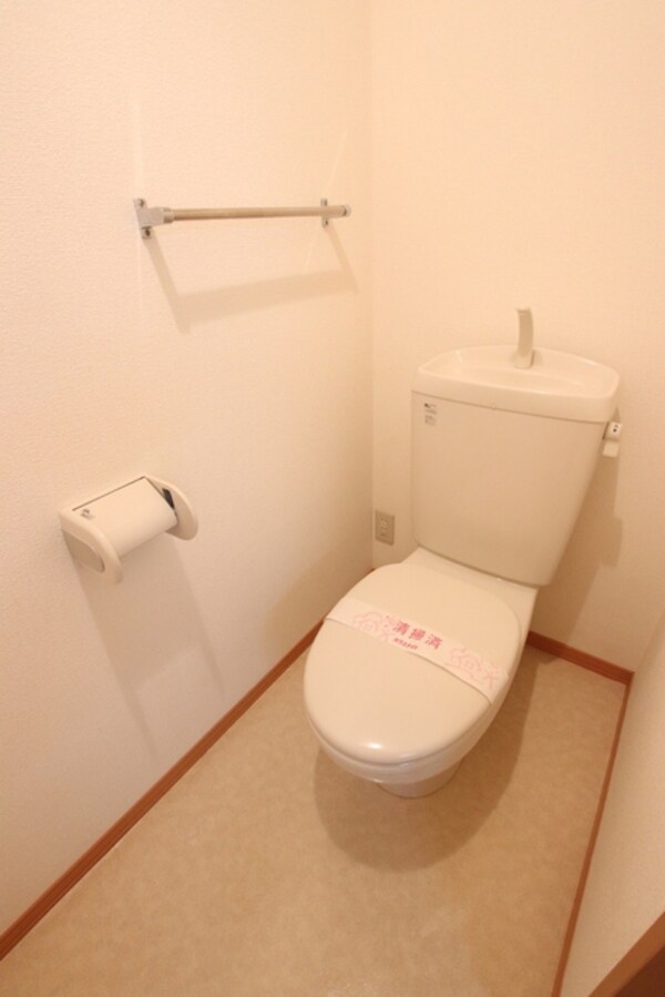 トイレ(バス・トイレ独立タイプ。)