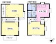 横浜線 淵野辺駅 2階建 築29年の間取図