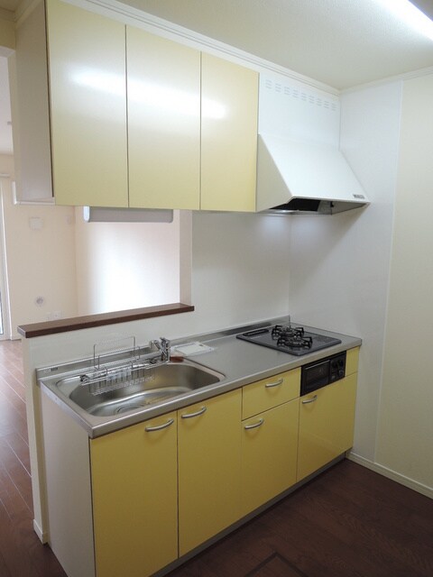 物件内観写真8　(ＬＤＫ　２口ガスコンロ付システムキッチン)