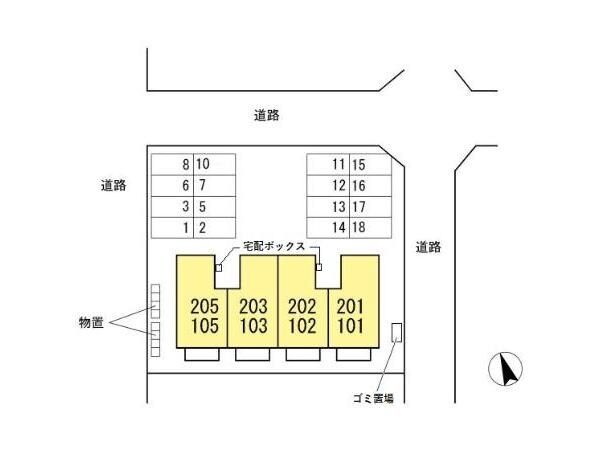 物件内観写真19　(配置図)