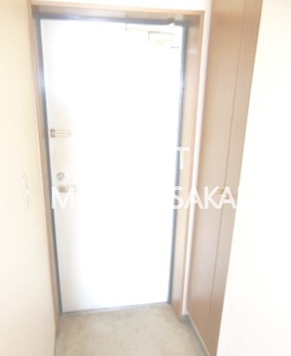 玄関(写真：設備同仕様の別号室です)