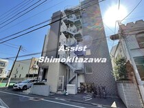 東急世田谷線 世田谷駅 6階建 築8年の外観写真