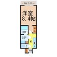 フローラル東別院の間取図