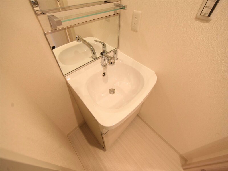 物件内観写真3　(脱衣所　独立洗面台（シャンプードレッサー）)