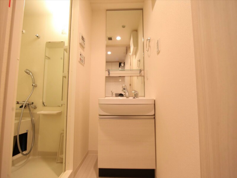 物件内観写真18　(脱衣所　独立洗面台（シャンプードレッサー）)