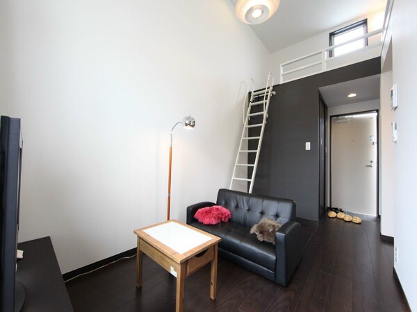 リビング(洋室8.4帖　ロフト6.2帖（収納でもお部屋でも使えます）)