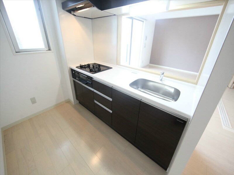 物件内観写真21　(カウンターキッチン（ガス3口コンログリル付）)