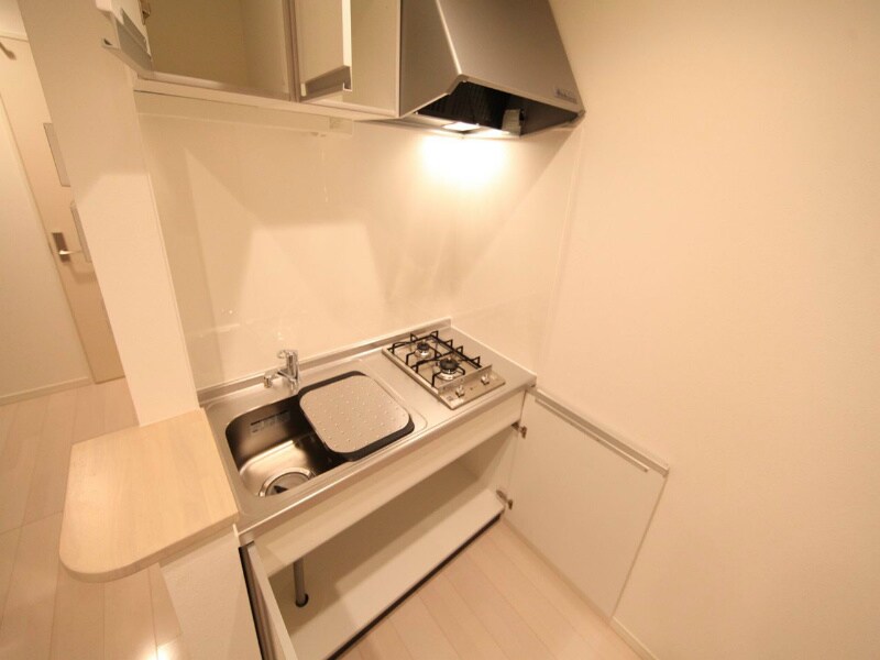 物件内観写真29　(システムキッチン（ガス2口コンロ付）)