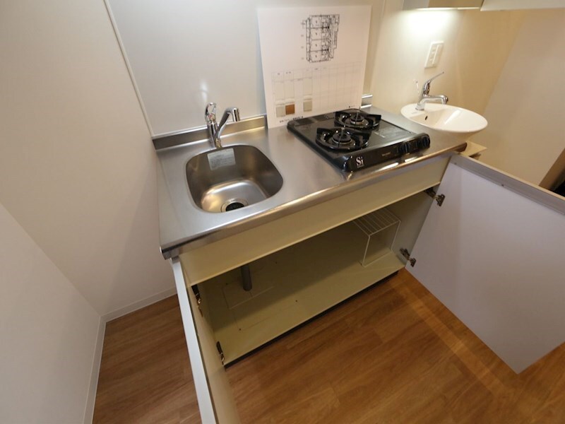 物件内観写真21　(システムキッチン（2口ガスコンロ）)