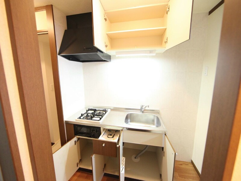 物件内観写真7　(システムキッチン（ガス2口コンログリル付）)