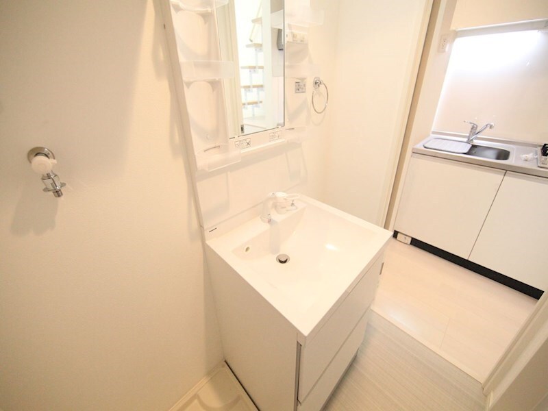 物件内観写真30　(脱衣所　独立洗面台（シャンプードレッサー付）収納スペース有)