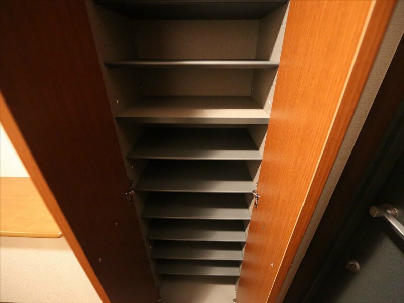 物件内観写真8　(玄関　シューズボックス付　玄関収納有り（収納充実してます）)