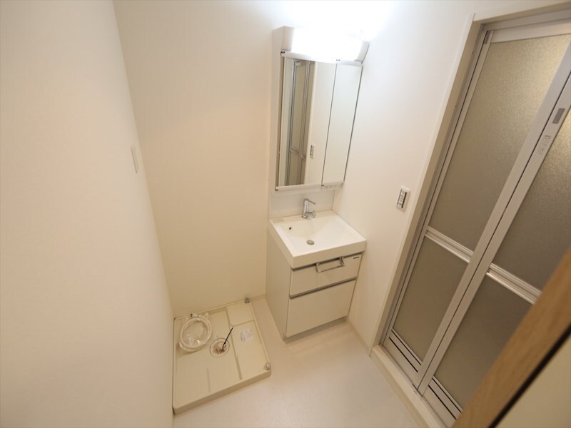 物件内観写真21　(脱衣所　独立洗面台（シャンプードレッサー付）収納スペース有)