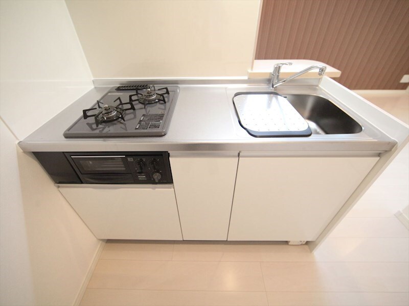 物件内観写真32　(システムキッチン（ガス2口コンログリル付）カウンターキッチン)