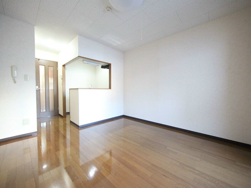 物件内観写真9　(洋室9帖　カウンターキッチン　クローゼット付)