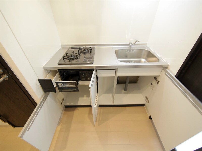 物件内観写真22　(システムキッチン（ガス2口コンログリル付）)