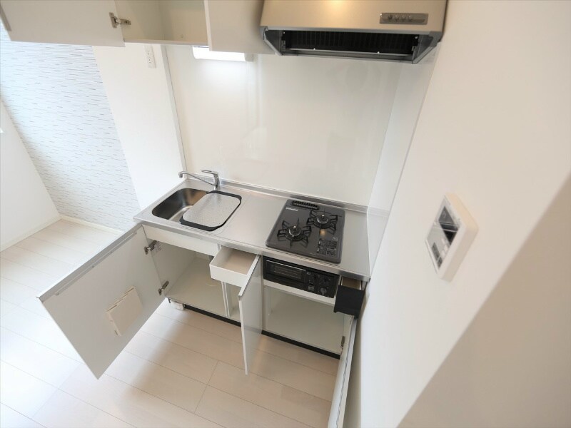 物件内観写真18　(システムキッチン（ガス2口コンログリル付）　イメージ写真)