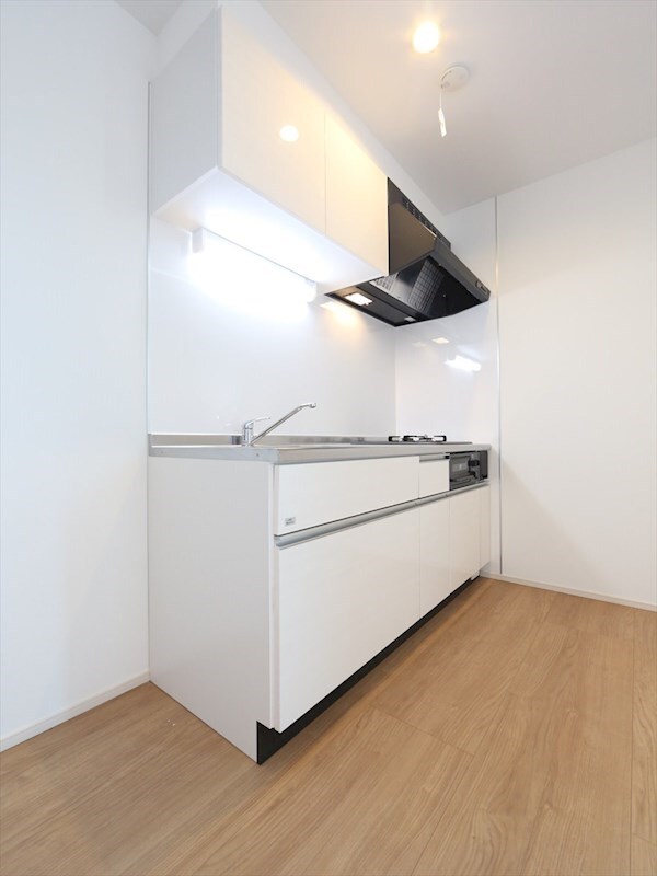 物件内観写真18　(システムキッチン（ガス2口コンロ・グリル付）)