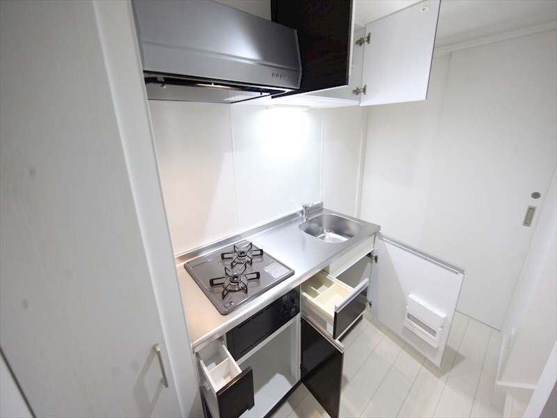 物件内観写真19　(システムキッチン（ガス2口コンロ付）)