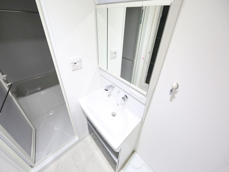 物件内観写真4　(脱衣所　シャンプードレッサー　室内洗濯機置き場)