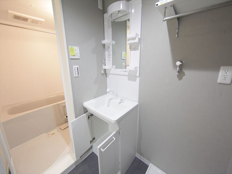 物件内観写真19　(脱衣所　独立洗面台（シャンプードレッサー付）収納スペース有)
