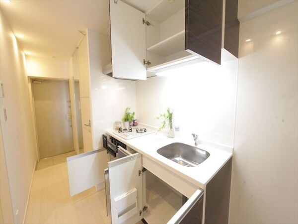 キッチン(システムキッチン（ガス2口コンログリル付）)