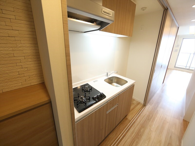 物件内観写真25　(システムキッチン（ガス2口コンロ付）)