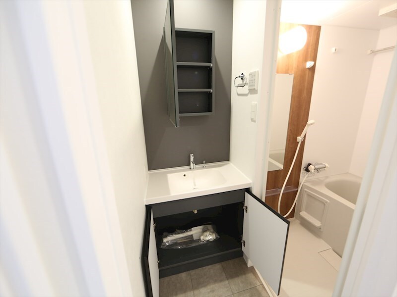 物件内観写真16　(脱衣所　独立洗面台　収納スペース有)